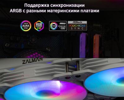 Кулер для процессора Zalman Alpha 24 (белый)