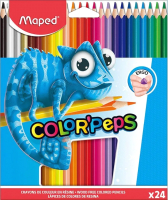 Набор цветных карандашей Maped Pulse 862703 (24цв) - 