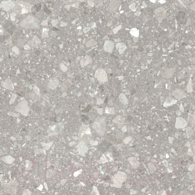 Плитка Gracia Ceramica Terrazzo matt grey PG 01 (600x600)