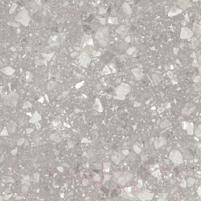 Плитка Gracia Ceramica Terrazzo matt grey PG 01 (600x600)