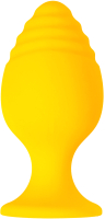 Пробка интимная ToyFa ToDo Riffle / 357036 (желтый) - 