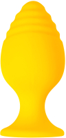 Пробка интимная ToyFa ToDo Riffle / 357037 (желтый) - 