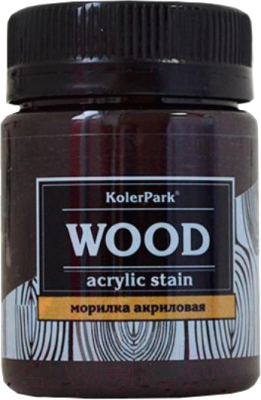 Морилка KolerPark Aqua Wood Акриловая лаковая лазурь (50мл, венге)