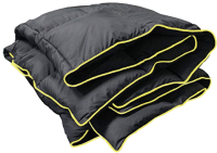 Одеяло D'em Мужчынскі выбар 140x205 (черный тик/лимонный) - 
