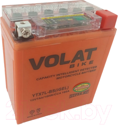 Мотоаккумулятор VOLAT YTX7L-4 IGel (7 А/ч)