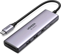 USB-хаб Ugreen CM511 / 60384 (серый космос) - 