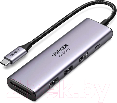 USB-хаб Ugreen CM511 / 60384 (серый космос)