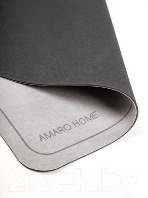 Коврик для ванной Amaro Home С абсорбирующим эффектом / AH-AFM-S/GR (серый)