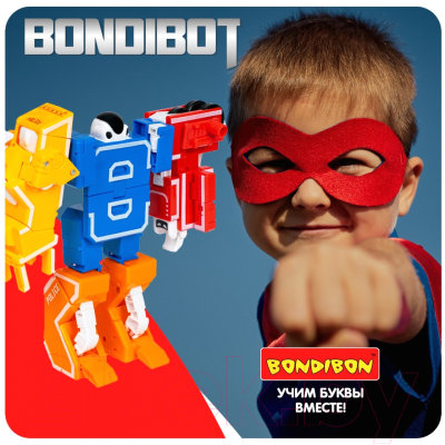 Робот-трансформер Bondibon Буква Ф / ВВ5501
