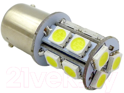 Комплект автомобильных ламп AVS S022A T15 / A07188S (2шт, желтый)