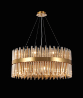 

Люстра Newrgy, Lighting Cristallo F13-D800 GOLD BRONZE