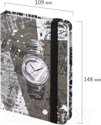 Изображение товара Записная книжка Brauberg Часы / 113737