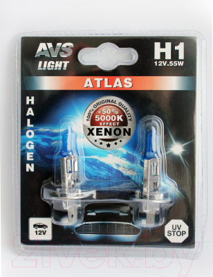 Комплект автомобильных ламп AVS Atlas / A78564S (2шт)