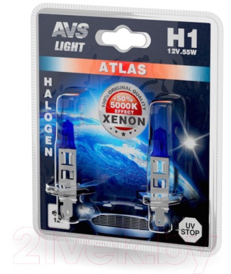 Комплект автомобильных ламп AVS Atlas / A78564S (2шт)
