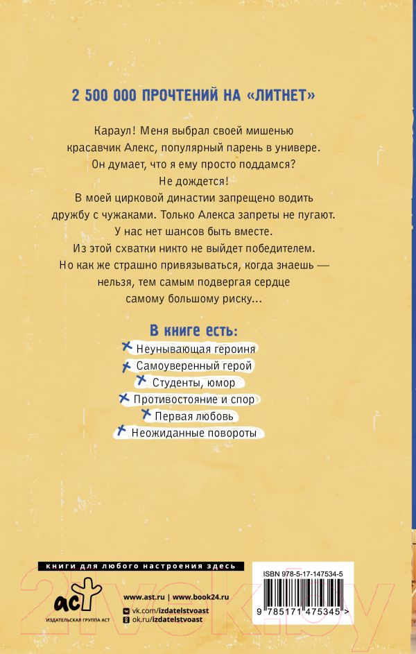 Художественная книга АСТ Дерзкая мишень (Сергеева А.) — фото 2