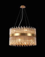 

Люстра Newrgy, Lighting Cristallo F13-D600 GOLD BRONZE