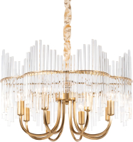 

Люстра Newrgy, Lighting Cristallo 5451P/8 PT BRS