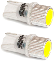 Комплект автомобильных ламп AVS T036 Т10 / A80607S (2шт, белый) - 