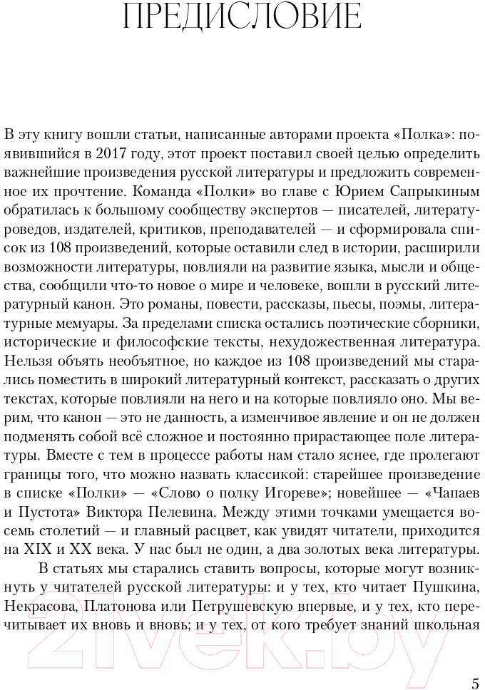 Набор книг Альпина Полка. О главных книгах русской литературы