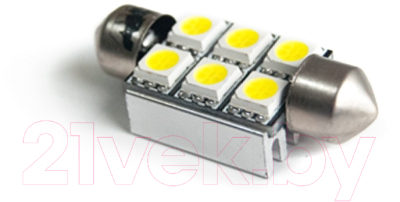 Комплект автомобильных ламп AVS C008A T11 / A80589S (2шт, белый)