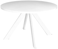 

Обеденный стол Мамадома, Рондо-120 круглый раздвижной со стеклом 160