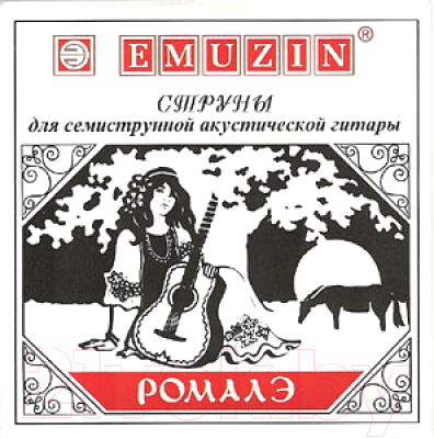 Струны для акустической гитары Emuzin 7POM