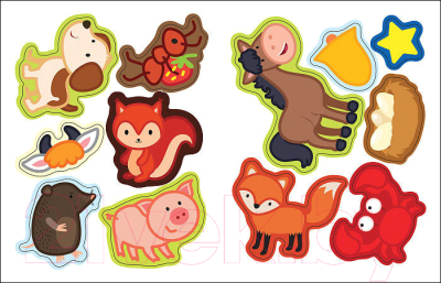 Изображение товара Развивающая книга Росмэн Кто где живет?