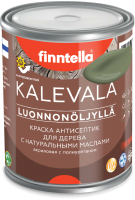 Краска Finntella Kalevala Матовая Oliivi / F-13-1-1-FL021 (900мл, темно-зеленый) - 