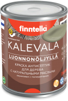 Краска Finntella Kalevala Матовая Khaki / F-13-1-1-FL022 (900мл, серо-зеленый) - 
