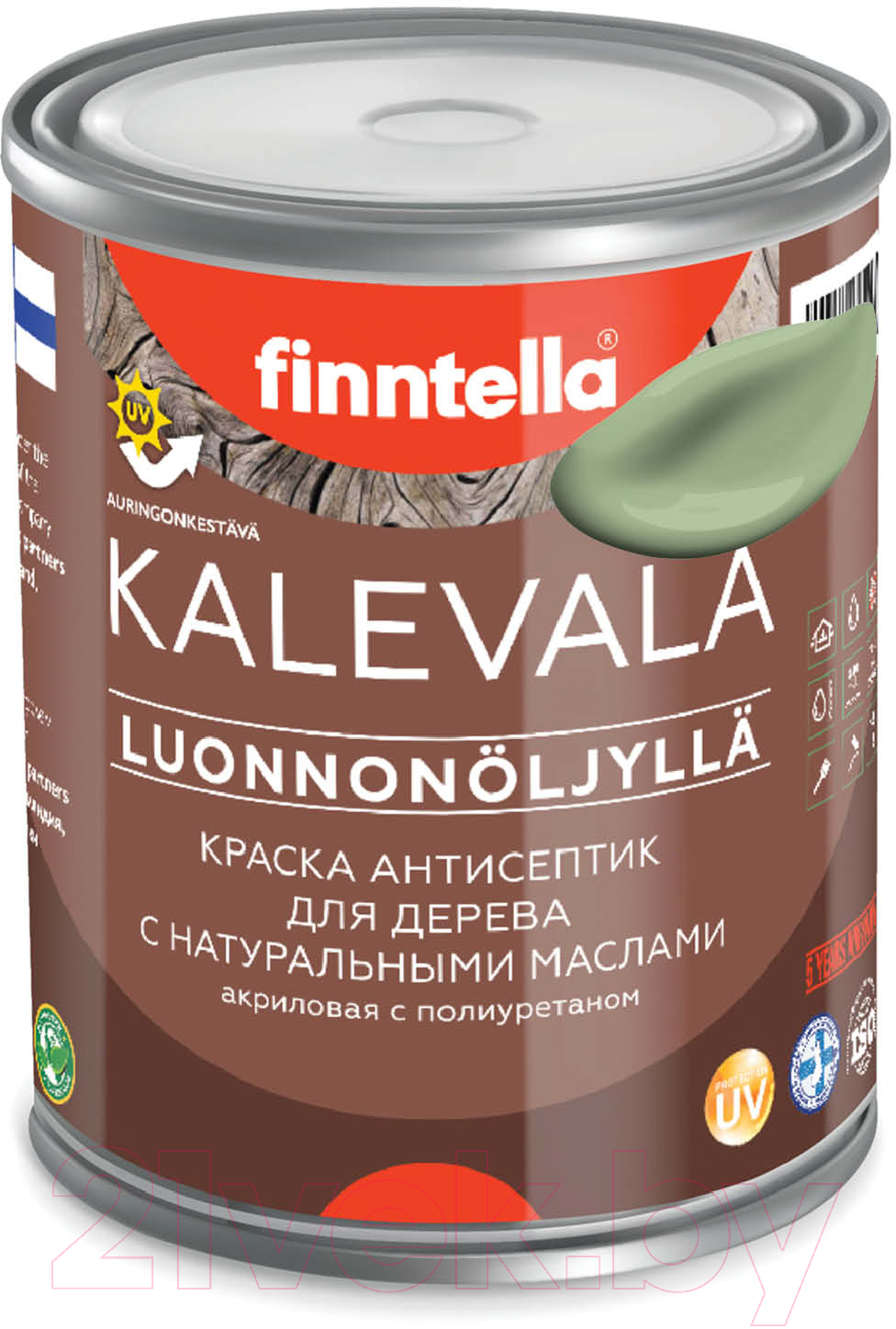 Краска Finntella Kalevala Матовая Sypressi / F-13-1-1-FL026