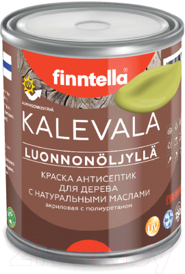 Краска Finntella Kalevala Матовая Lahtee / F-13-1-1-FL031 (900мл, светло-зеленый)