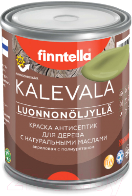 Краска Finntella Kalevala Матовая Metsa / F-13-1-1-FL032 (900мл, зеленый)