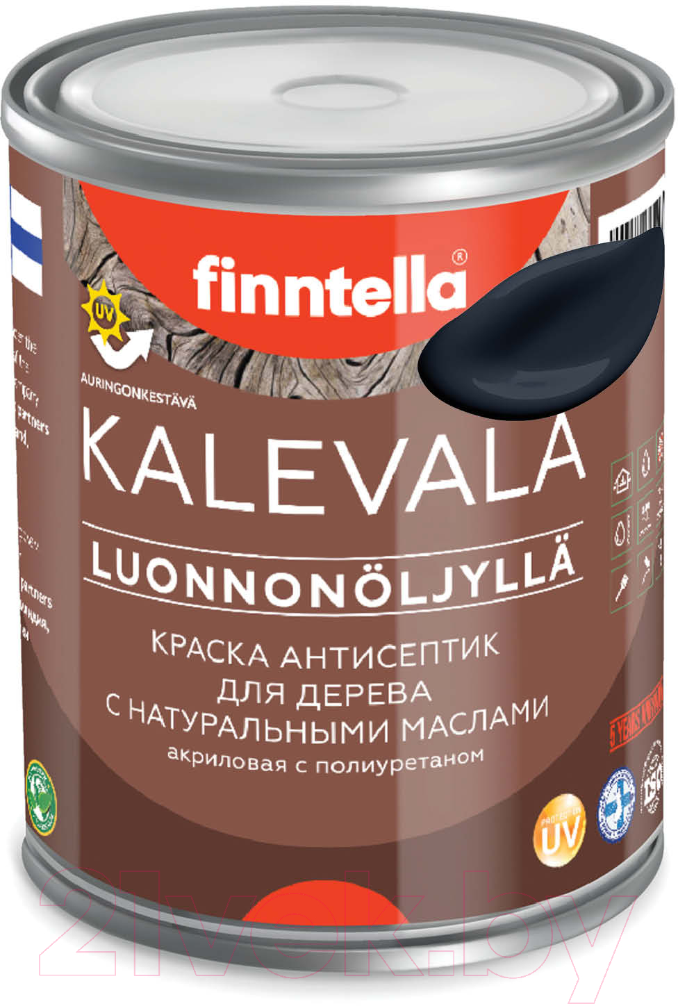 Краска Finntella Kalevala Матовая Nevy / F-13-1-1-FL001