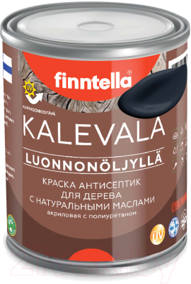 Краска Finntella Kalevala Матовая Nevy / F-13-1-1-FL001 (900мл, темно-синий)
