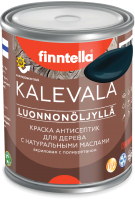 Краска Finntella Kalevala Матовая Ukonilma / F-13-1-1-FL008 (900мл, темно-сине-зеленый) - 