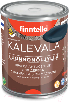 Краска Finntella Kalevala Матовая Yo / F-13-1-1-FL009 (900мл, сине-зеленый)