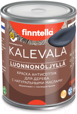 Краска Finntella Kalevala Матовая Monsuuni / F-13-1-1-FL045 (900мл, холодно-серый)