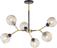 

Люстра Newrgy, Lighting Veneto Luce 40268MD/6 MBK+AB