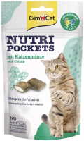 Лакомство для кошек GimCat Nutri Pockets Catnip+Multivitamin 927688 (60г) - 