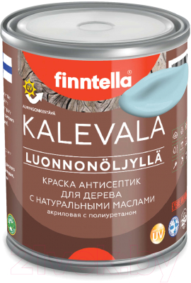 Краска Finntella Kalevala Матовая Taivaallinen / F-13-1-1-FL017 (900мл, нежно-голубой)