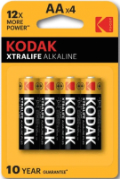 Комплект батареек Kodak XTRALIFE Alkaline LR6/4BL - 