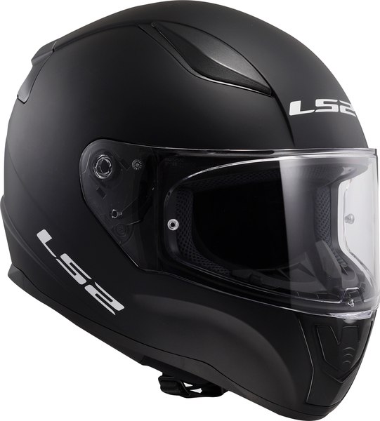 Мотошлем LS2 FF353 Rapid Solid (2XL, черный матовый)