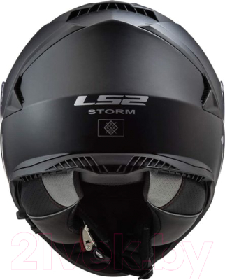 Мотошлем LS2 FF800 Storm Solid (L, черный матовый)