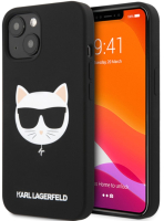 

Чехол-накладка Karl Lagerfeld, Liqid Silicone Choupette Head для iPhone 13 / KLHCP13MSLCHBK