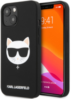 

Чехол-накладка Karl Lagerfeld, Choupette Head для iPhone 13 Mini / KLHCP13SSLCHBK