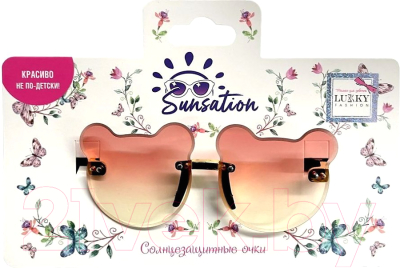 Очки солнцезащитные Lukky Мишки / Т22456 (розовый)