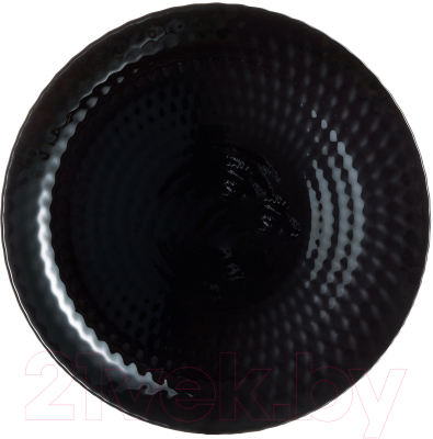Тарелка столовая обеденная Luminarc Pampille Q4618 (черный)