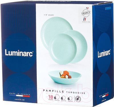 Набор столовой посуды Luminarc Pampille 10Q6154 (18пр)