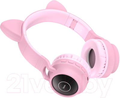 Беспроводные наушники Hoco W27 (розовый)