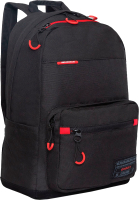Рюкзак Grizzly RQL-218-1 (черный/красный) - 